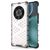 Mobigear Honeycomb Coque HONOR Magic 4 Pro Coque arrière Rigide Anti-Chocs - Blanc