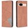 Mobigear Rhombus Slim Google Pixel 8a Étui - Marron