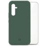 Mobilize Rubber Gelly Coque Samsung Galaxy A54 Coque arrière en TPU Souple - Matt Green