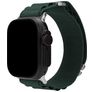 Mobilize Alpine Bracelet Nylon Apple Watch Fermeture boucle ardillon - 49/46/45/44 mm - Vert foncé