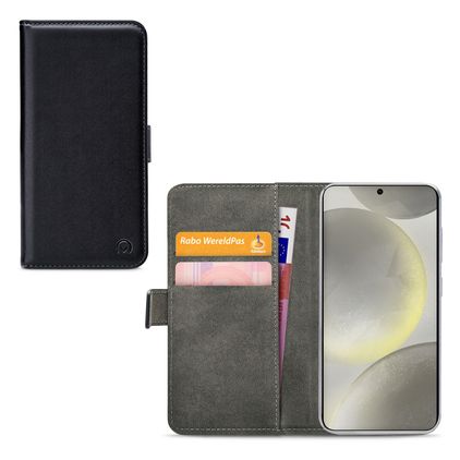 Mobilize Classic Gelly Wallet Housse Samsung Galaxy S24 Etui Porte-Monnaie - Noir