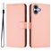 Mobigear Urban Wallet Housse iPhone 16 Plus Etui Porte-Monnaie - Rose