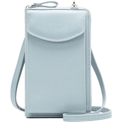 Antonio Fonzo Crossbody Sac Téléphone - Small - Sky Blue