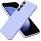 Mobigear Rubber Touch Coque Samsung Galaxy S24 FE Coque arrière en Silicone - Violet