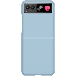 Mobigear Colors Motorola Razr 40 Plastique rigide Coque arrière - Bleu layette