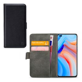 Mobilize Classic Gelly Wallet Housse OPPO Reno 4 5G Etui Porte-Monnaie - Noir