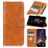 Mobigear Classy Housse POCO F4 Etui Porte-Monnaie - Cognac
