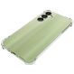 Mobigear Cushion Coque Transparente Samsung Galaxy A35 Coque arrière en TPU Souple Anti-Chocs - Transparent
