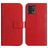 Mobigear Sunflower Housse Motorola Moto G72 Etui Porte-Monnaie - Rouge
