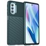 Mobigear Groove Coque Motorola Moto G51 5G Coque arrière en TPU Souple - Vert