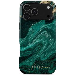 Burga Tough Coque iPhone 17 Pro Max MagSafe Coque arrière Rigide Anti-Chocs - Emerald Pool