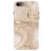 MIO Coque iPhone 7 MagSafe Coque arrière Rigide - Gold Marble