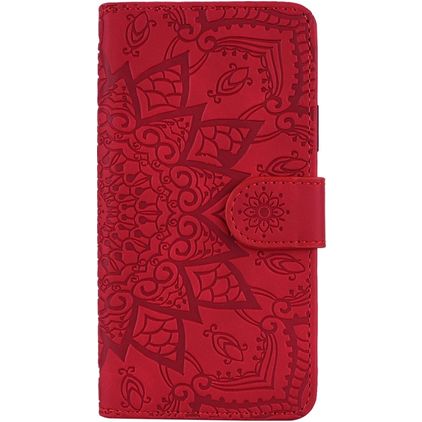 Mobigear Mandala Housse iPhone 11 Pro Etui Porte-Monnaie - Rouge