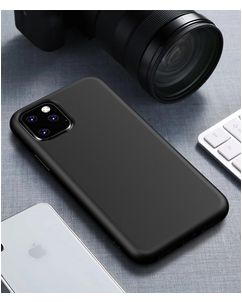 Mobigear Bio Coque iPhone 11 Coque arrière en Eco-Friendly - Noir