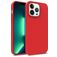 Mobigear Bio Coque iPhone 15 Pro Coque arrière en Eco-Friendly - Rouge