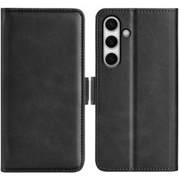 Mobigear Slim Magnet Housse Samsung Galaxy S24 FE Etui Porte-Monnaie - Noir