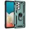 Mobigear Armor Ring Coque Samsung Galaxy A53 Coque arrière Rigide Anti-Chocs avec Anneau-Support - Vert