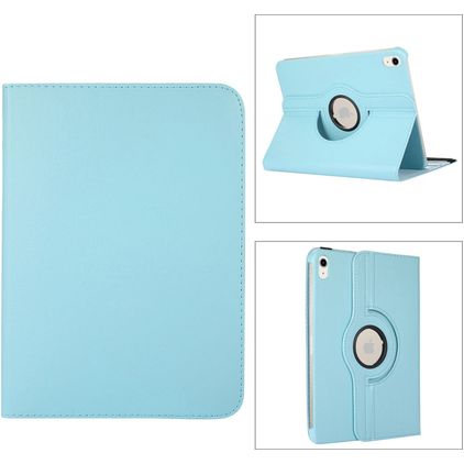 Mobigear DuoStand Coque iPad 11 (2025) Etui Rotatif - Bleu