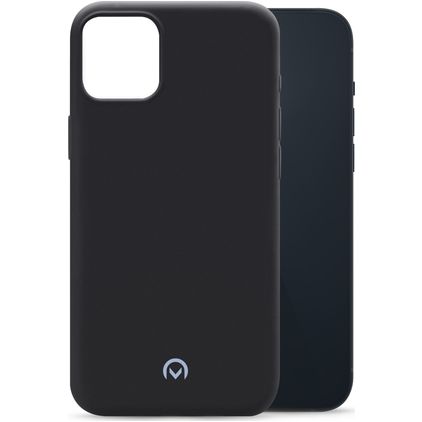 Mobilize Rubber Gelly Coque iPhone 14 Plus Coque arrière en TPU Souple - Matt Black