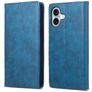 Mobigear Wallet Housse iPhone 16 Etui Porte-Monnaie - Bleu