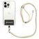 Mobigear Lanyard - Cordon de téléphone universel ajustable - Rose / Violet / Jaune