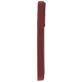 Mobiparts Coque iPhone 15 Pro Coque arrière en Silicone - Plum Red