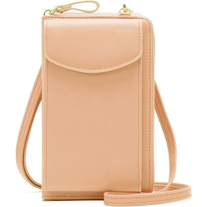 Antonio Fonzo Crossbody Sac Téléphone - Small - Salmon Pink