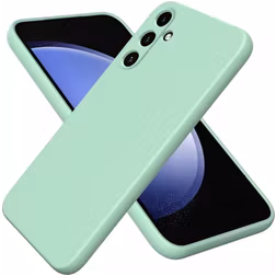 Mobigear Colors Coque Samsung Galaxy M55 Coque arrière en Silicone - Vert