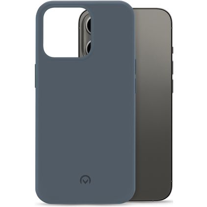 Mobilize Rubber Gelly Coque iPhone 13 Pro Coque arrière en TPU Souple - Matt Blue