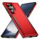 Mobigear Heavy Armor Samsung Galaxy S24 Ultra Plastique rigide Coque arrière Antichoc - Rouge