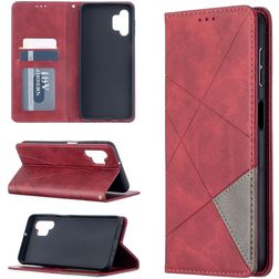 Mobigear Rhombus Slim Housse Samsung Galaxy A32 5G Etui - Rouge