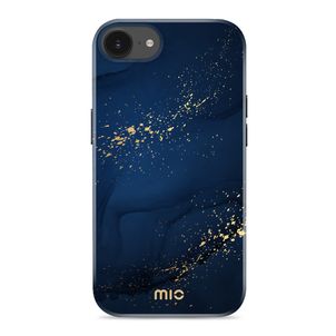 MIO Coque iPhone 16e MagSafe Coque arrière Rigide - Midnight Sparkle