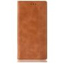 Mobigear Sensation Housse LG V60 ThinQ Etui Porte-Monnaie - Cognac