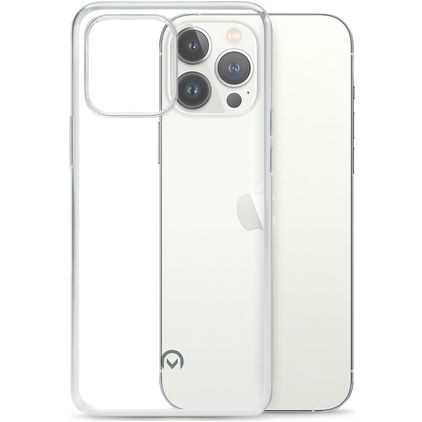 Mobilize Gelly Coque Transparente iPhone 13 Pro Max Coque arrière en TPU Souple - Transparent