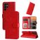 Mobigear Sunflower Housse Samsung Galaxy S23 Ultra Etui Porte-Monnaie - Rouge
