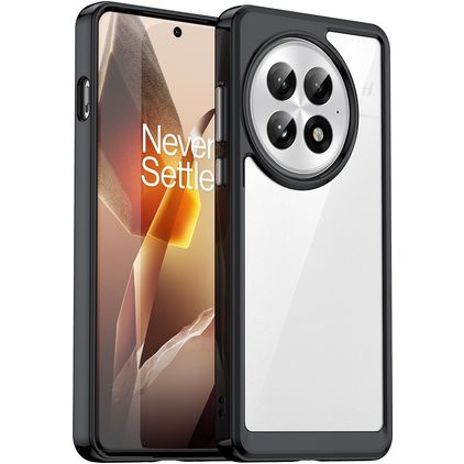 Mobigear Crystal Coque OnePlus 13 Coque arrière Rigide - Noir