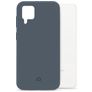 Mobilize Rubber Gelly Coque Samsung Galaxy M12 Coque arrière en TPU Souple - Matt Blue