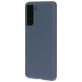 Mobiparts Coque Samsung Galaxy S21 Coque arrière en Silicone - Royal Grey