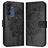 Mobigear Butterfly Housse Samsung Galaxy A16 Etui Porte-Monnaie - Noir