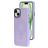Mobiparts Hardcover Coque iPhone 15 Plus MagSafe Coque arrière Rigide - Satin Lila
