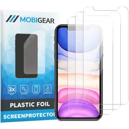 Mobigear iPhone 11 Pro Protection d'écran Film - Compatible Coque (Lot de 3)