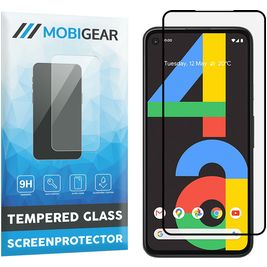 Mobigear Premium Google Pixel 4a Verre trempé Protection d'écran - Compatible Coque - Noir
