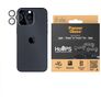 PanzerGlass Hoops iPhone 15 Pro Verre trempé Protection Objectif Caméra - Compatible Coque - Noir