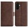 Mobigear Slim Magnet Housse Samsung Galaxy A37 Etui Porte-Monnaie - Marron