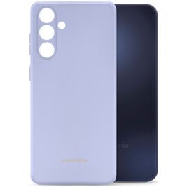 Mobilize Rubber Gelly Coque Samsung Galaxy A15 Coque arrière en TPU Souple - Pastel Purple