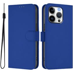 Mobigear Urban Wallet Housse iPhone 16 Pro Etui Porte-Monnaie - Dark Blue