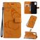 Mobigear Butterfly Housse Samsung Galaxy A71 Etui Porte-Monnaie - Cognac