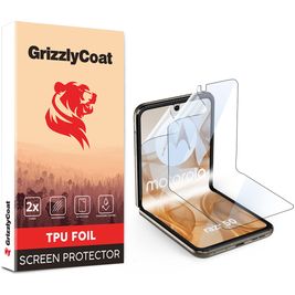 GrizzlyCoat Motorola Razr 50 Hydrogel TPU Protection d'écran - Compatible Coque (Lot de 2)