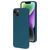 Mobiparts Coque iPhone 14 Plus Coque arrière en Silicone - Blueberry Blue