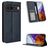 Mobigear Sensation Housse Google Pixel 9 Pro Etui Porte-Monnaie - Bleu